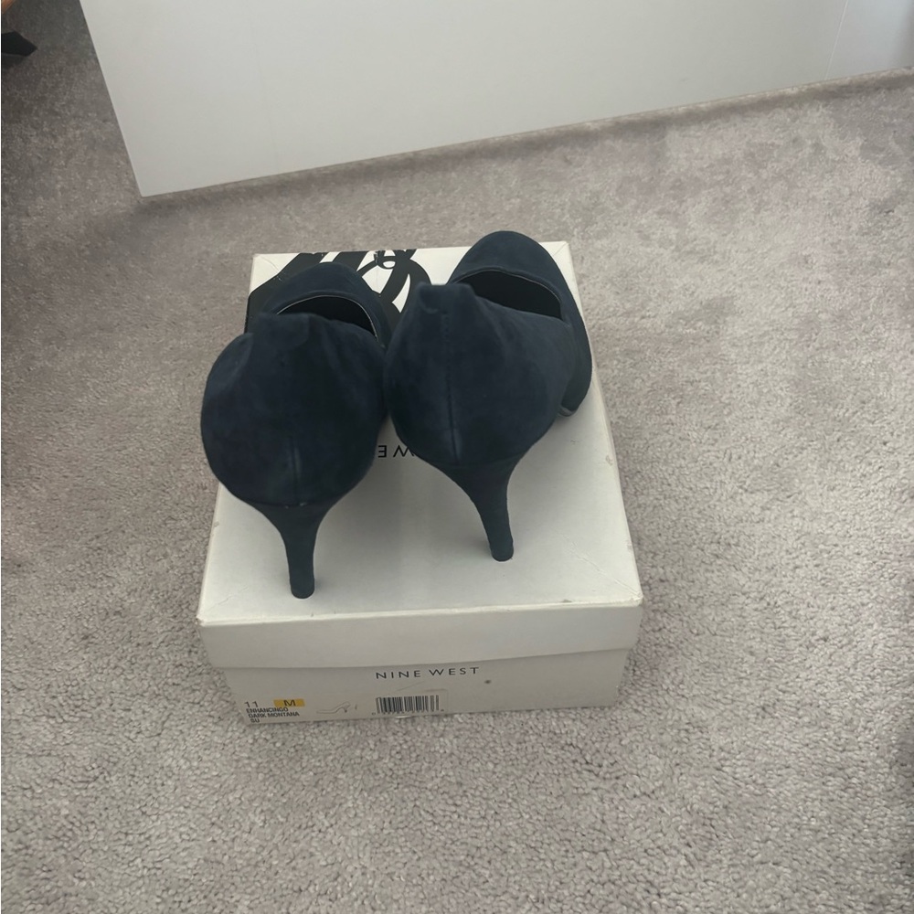 Nine West Women's Dark Blue Heels